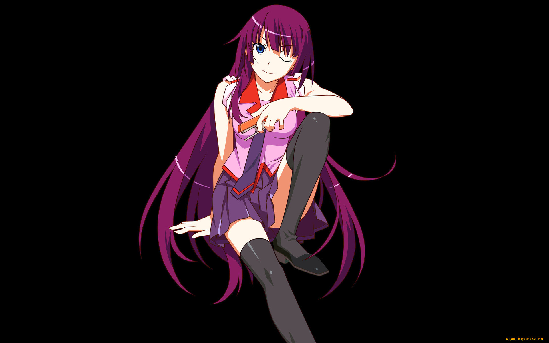 , bakemonogatari, , senjougahara, hitagi, , , , 